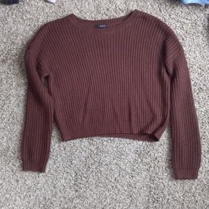 Forever 21 cropped sweater